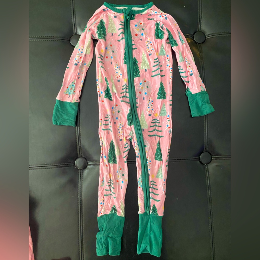 Little Sleepies zippy- Christmas (6-12mo)